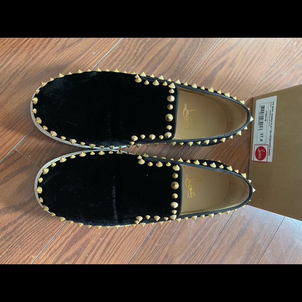 COPY - Womens Christian Louboutin boat shoe